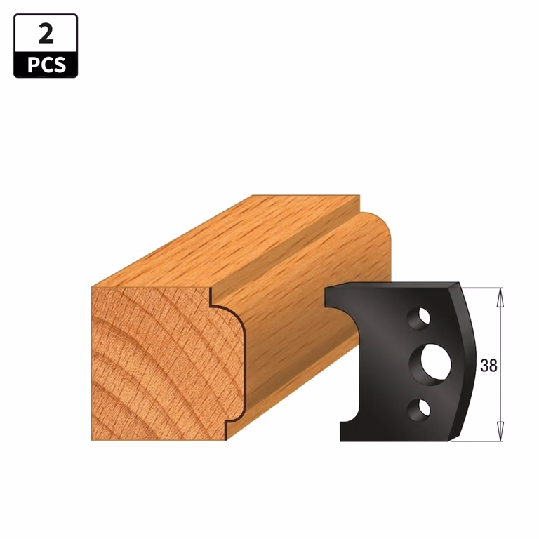 Begrenzer voor profielfreeskop I=38mm profiel 70