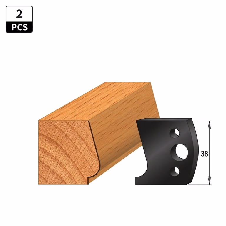 Begrenzer voor profielfreeskop I=38mm profiel 38