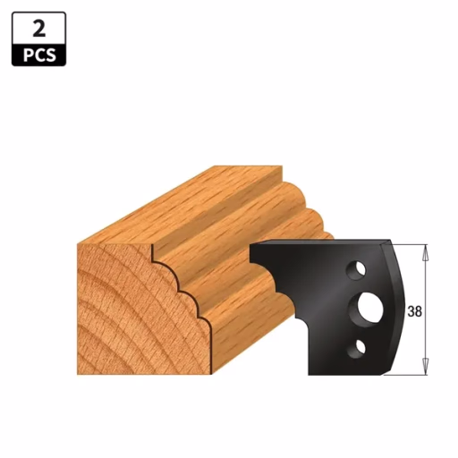 Begrenzer voor profielfreeskop I=38mm profiel 133