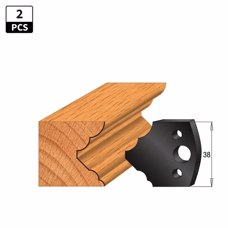 Begrenzer voor profielfreeskop I=38mm profiel 125