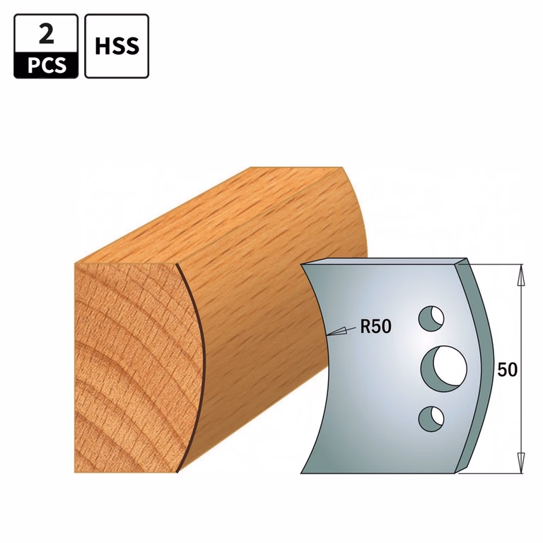 Profielmessen HSS 18% voor profielfreeskop · 690.559H
