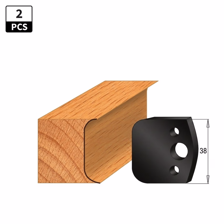 Begrenzer voor profielfreeskop I=38mm profiel 3