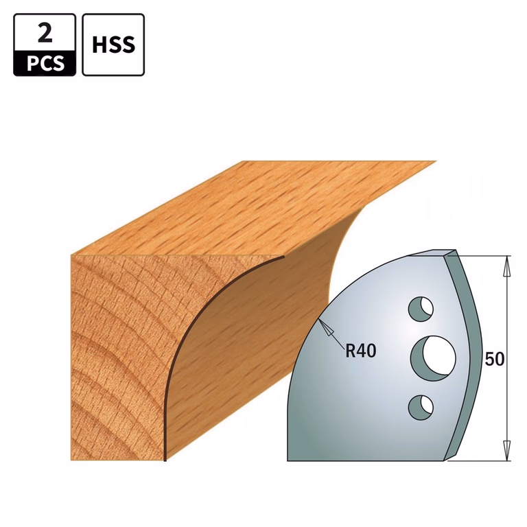 Profielmessen HSS 18% voor profielfreeskop · 690.565H