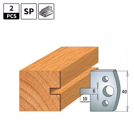 Profielmessen voor profielfreeskop I=40mm profiel 16