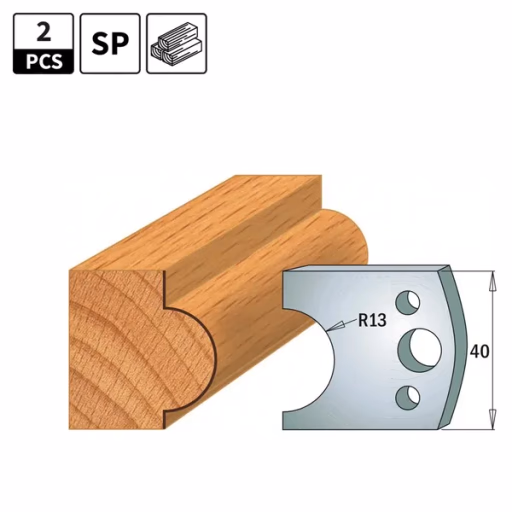 Profielmessen voor profielfreeskop I=40mm profiel 119