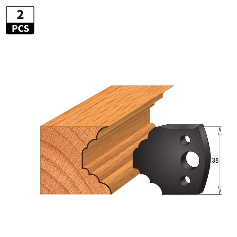 Begrenzer voor profielfreeskop I=38mm profiel 21