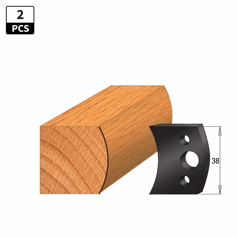 Begrenzer voor profielfreeskop I=38mm profiel 8