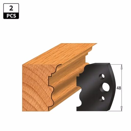 Begrenzer voor profielfreeskop I=48mm profiel 515