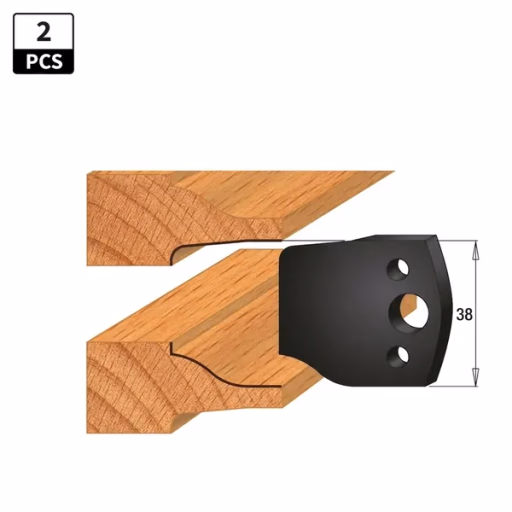 Begrenzer voor profielfreeskop I=38mm profiel 100