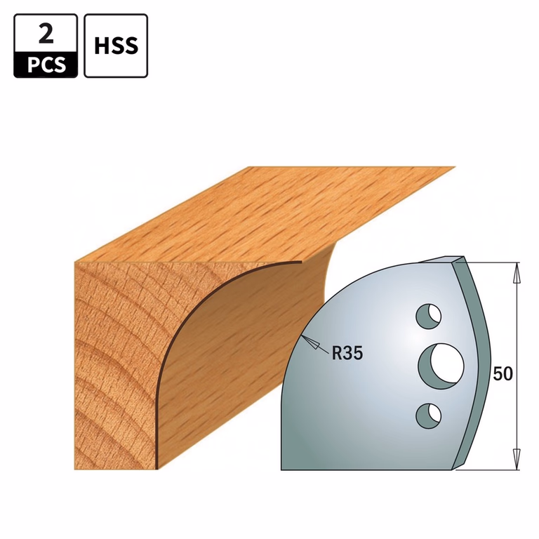 Profielmessen HSS 18% voor profielfreeskop · 690.564H
