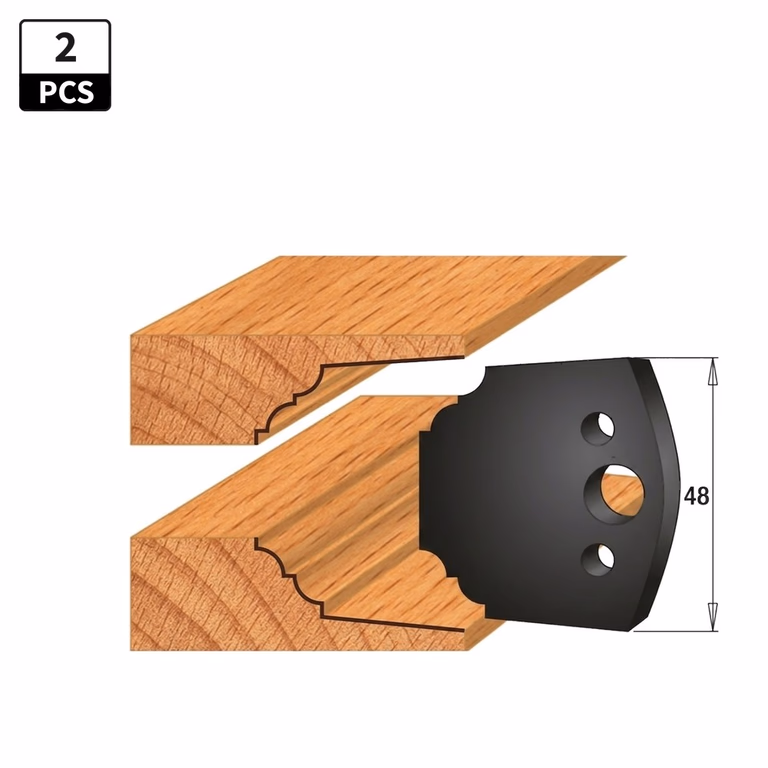 Begrenzer voor profielfreeskop I=48mm profiel 580