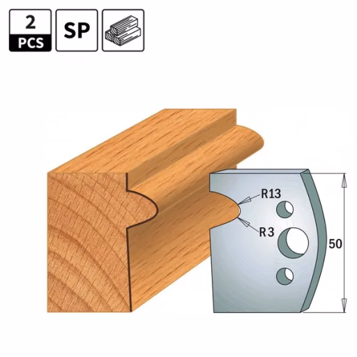 Profielmessen voor profielfreeskop I=50mm profiel 516