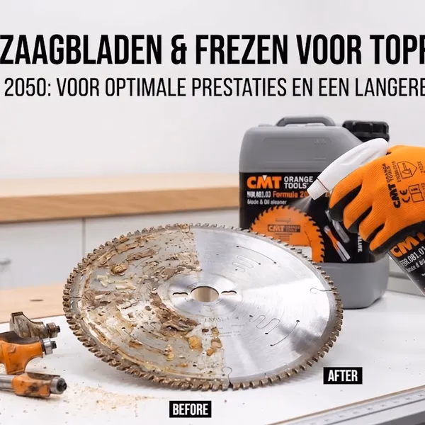 Waarom uw zaagbladen en frezen regelmatig reinigen?