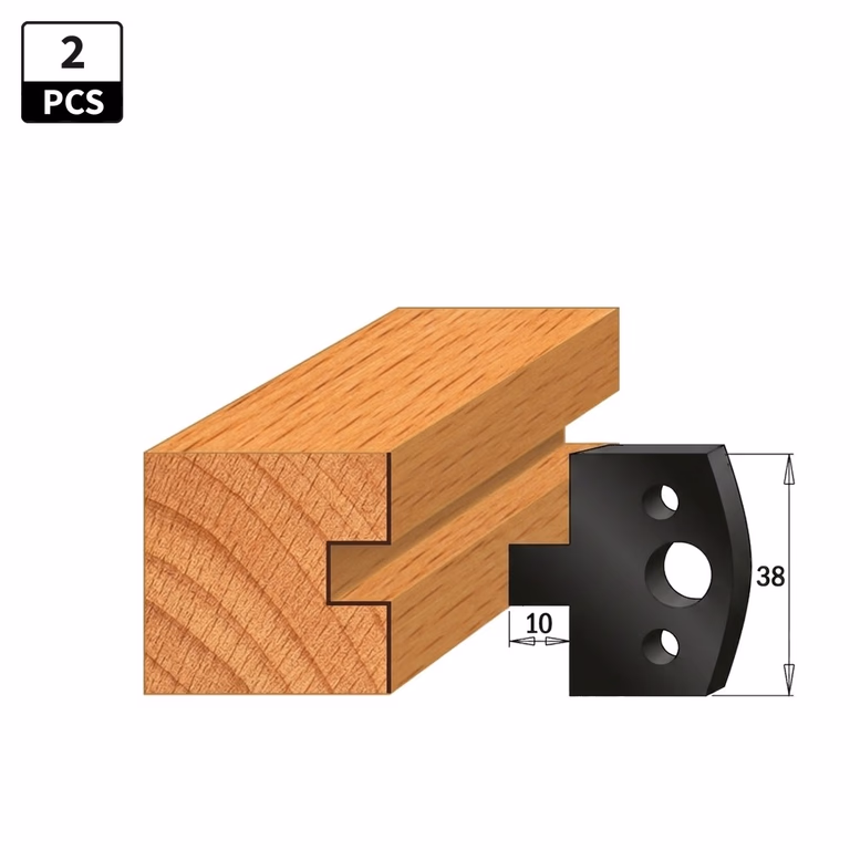 Begrenzer voor profielfreeskop I=38mm profiel 91