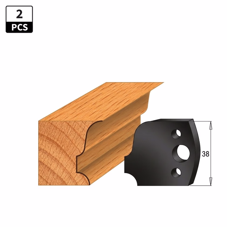 Begrenzer voor profielfreeskop I=38mm profiel 64
