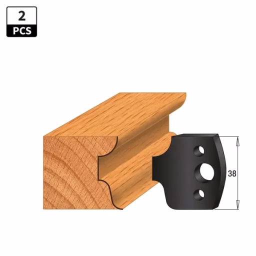 Begrenzer voor profielfreeskop I=38mm profiel 45