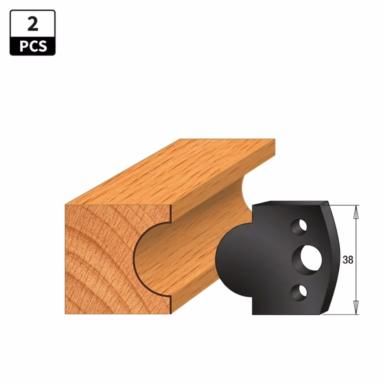 Begrenzer voor profielfreeskop I=38mm profiel 118