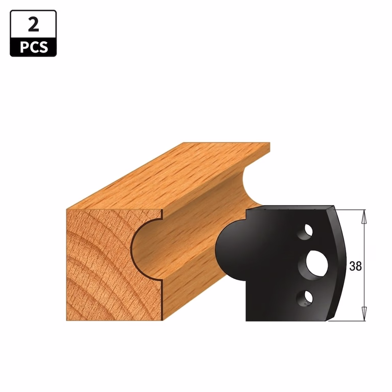 Begrenzer voor profielfreeskop I=38mm profiel 93