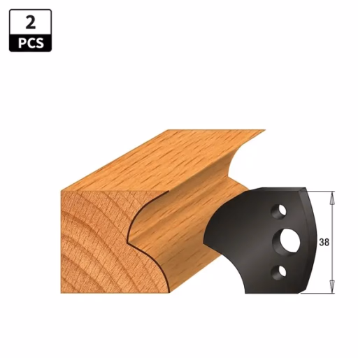 Begrenzer voor profielfreeskop I=38mm profiel 120