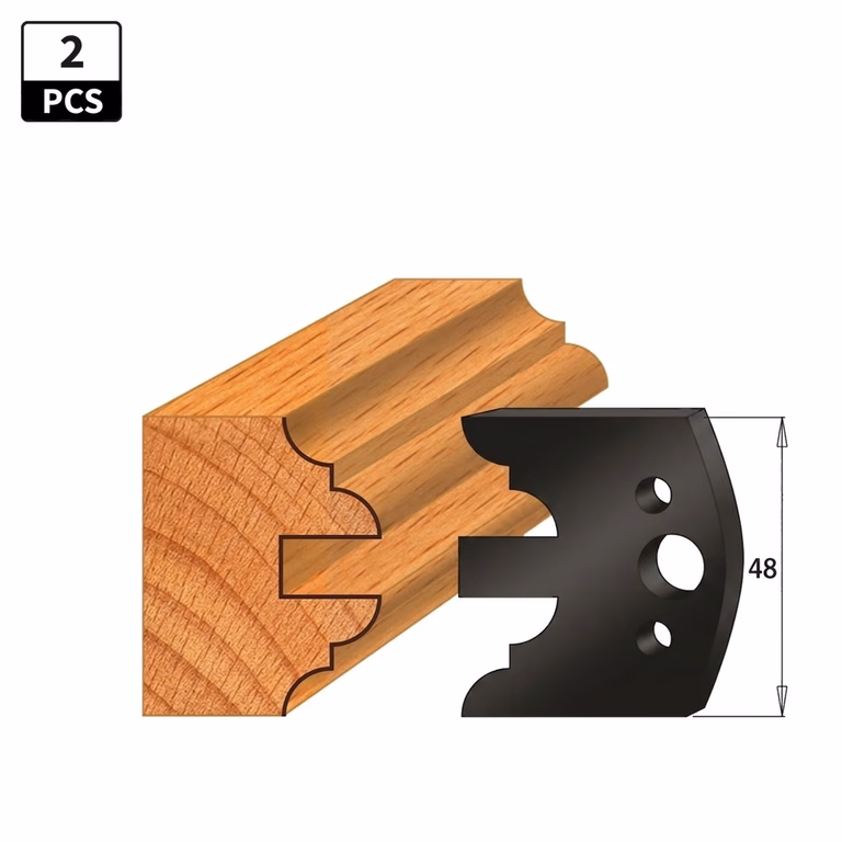 Begrenzer voor profielfreeskop I=48mm profiel 522
