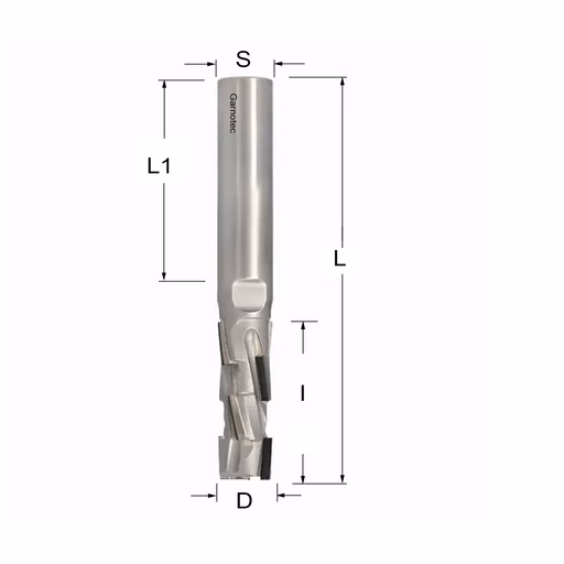 Diamantfrees PCD Z2+2 Nesting D=12mm L=94mm I=35mm (8 PCD+1 HM) · 142.124.61