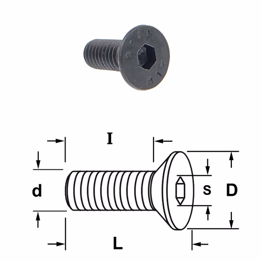 Conische D=11,6mm S=3mm L=16mm I=12mm