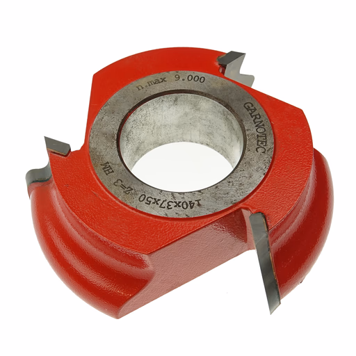 Profielfreeskop met gebraseerde plaketten in HW D=140mm B=50mm Z3