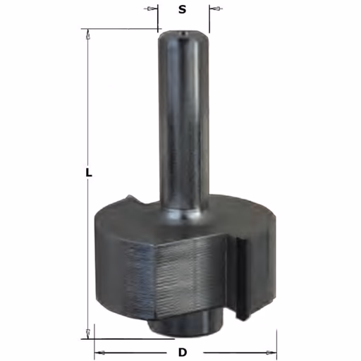 Rabatfrees, DP D=31,8mm S=8mm H=9,5mm
