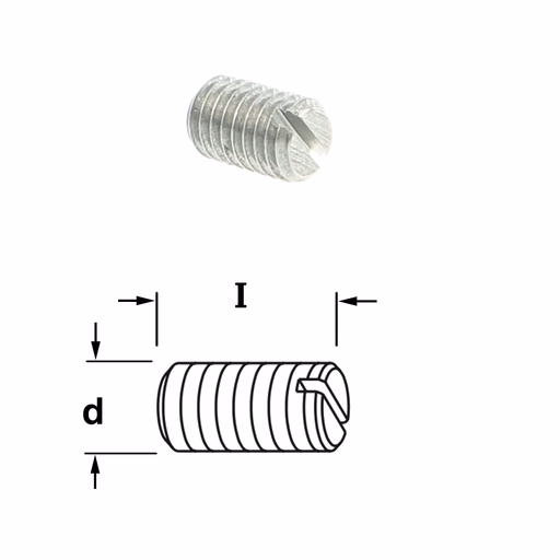 Inbusbout TC I=8mm