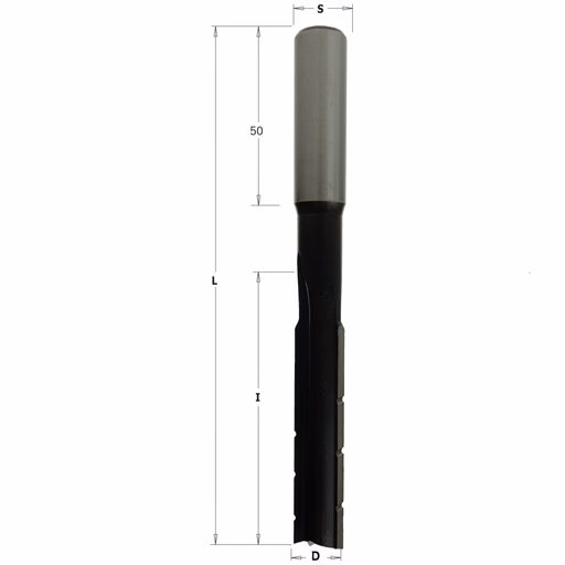 Langgatboor, links D=19mm S=16mm L=170mm I=115mm