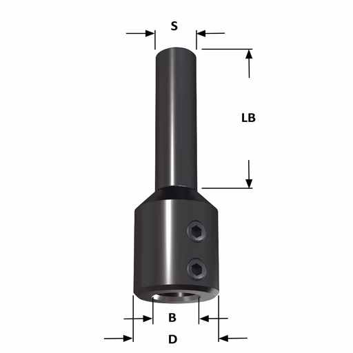 Boorhouder D=19,5mm S=10mm