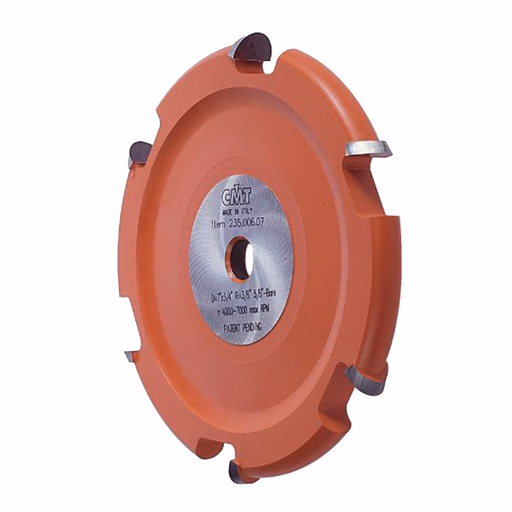 Hardmetalen profielfrees voor toppie D=178mm B=30mm