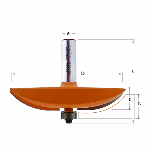 Horizontale bossingfrees, HW D=89mm S=12mm L=64mm I=15mm · 990.507.11