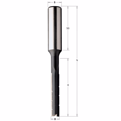 Langgatboor, rechts D=11mm S=13mm L=130mm I=75mm
