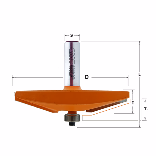 Horizontale bossingfrees, HW D=89mm S=12mm L=64mm I=15mm · 990.505.11