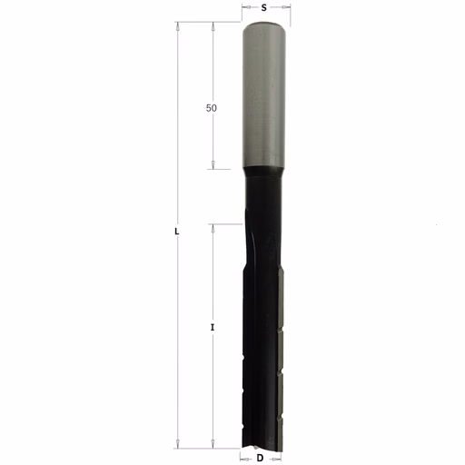 Langgatboor, links D=17mm S=16mm L=160mm I=105mm