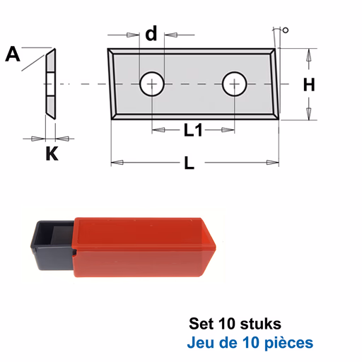HWM wisselmessen 48.3mm (per 10 st.) · 790.483.03