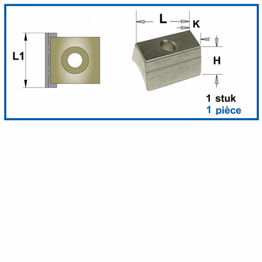 Spanblok K=40mm · 695.010.A0