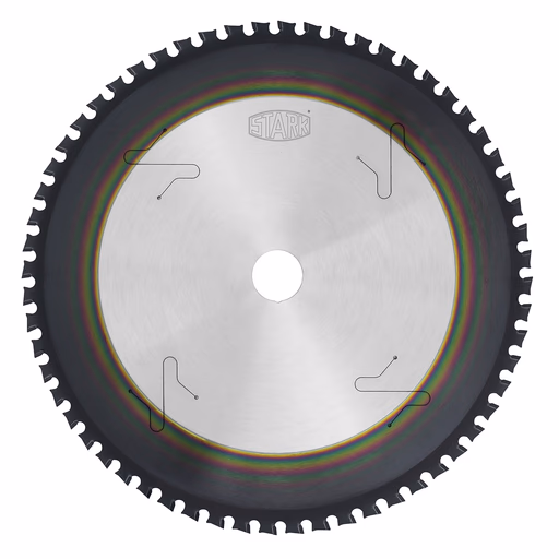 Multi-cirkelzaagblad met hardmetalen tanden D=270mm B=30mm K=2,4mm Z60