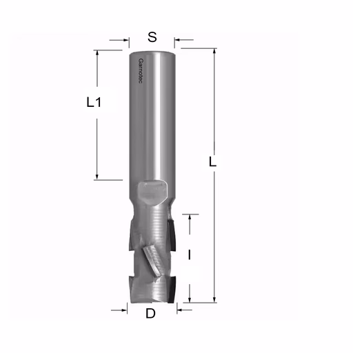 Diamantfrees PCD Z2+2 Nesting PRO D=16mm S=16mm L=94mm I=28mm