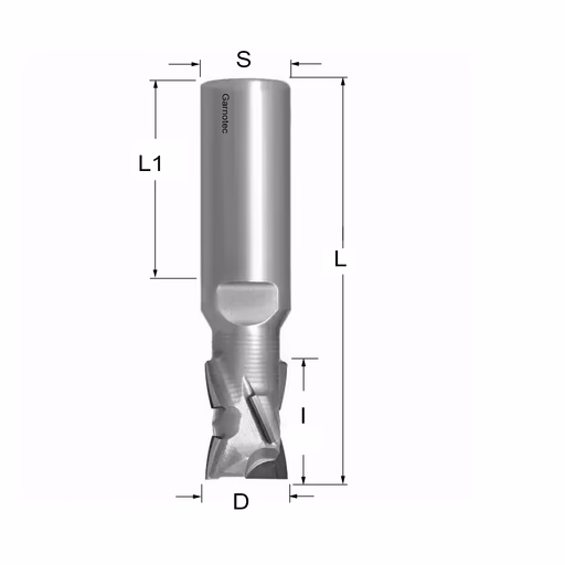 Diamantfrees PCD Z2+2 Nesting PRO D=18mm S=18mm L=78mm I=25mm