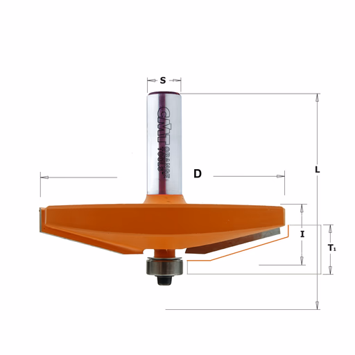 Horizontale bossingfrees, HW D=82,5mm S=12mm L=63,5mm I=15mm