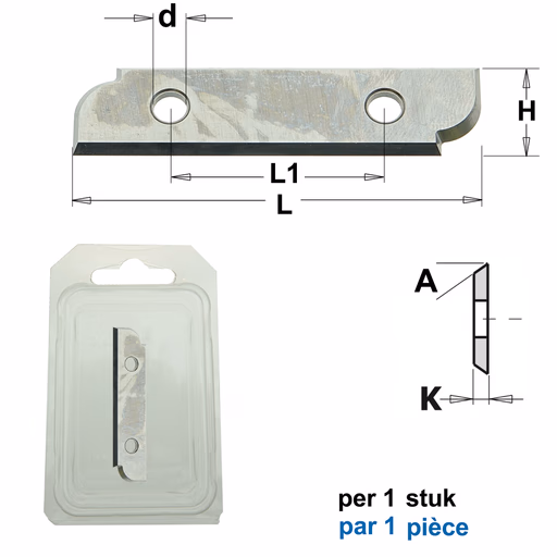HWM Profielmes voor bossingfrees art. 05102 L=50mm · 790.502.301