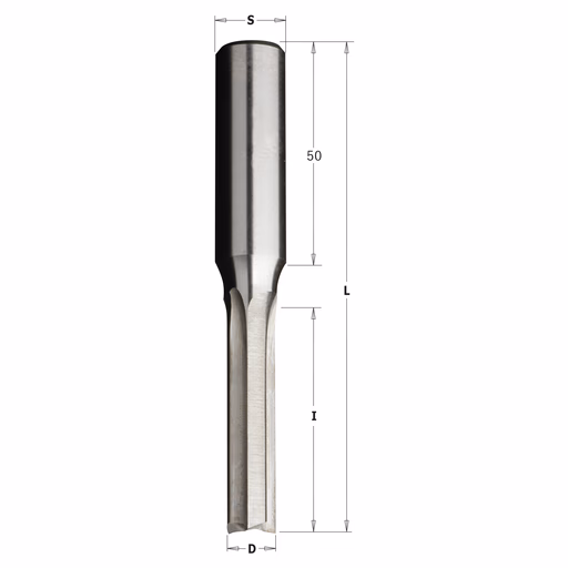 Visbekboor, rechts D=6mm S=16mm L=110mm I=55mm