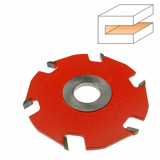 Vaste groeffrees zonder voorsnijders in HW D=140mm B=30mm Hd=45mm · TE300.20.30.Z6