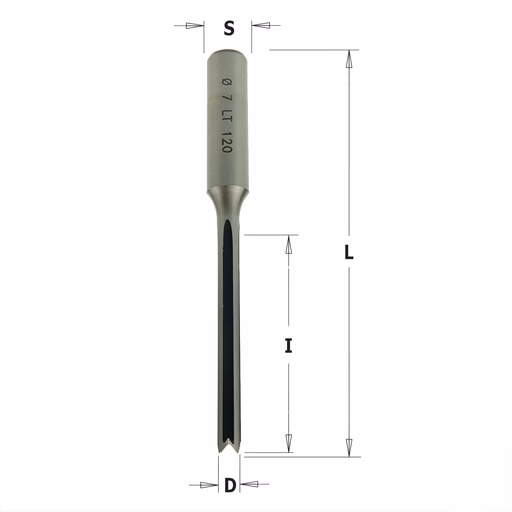 Visbekboor, links en rechts D=7mm S=13mm