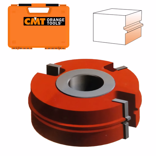 Korte driehoekverlijmfrees in HW D=140mm B=50mm Hd=5mm Z3 · TE503.02.50.Z3