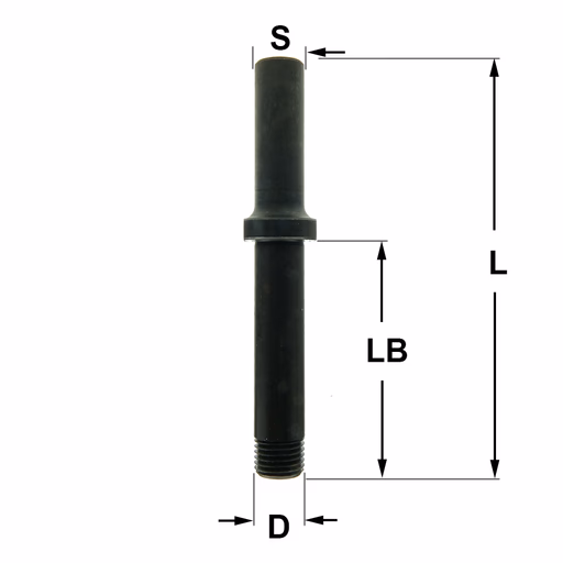 Spindel voor verlijmfrees S=12mm L=97mm · 924.129.00