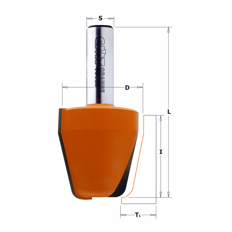 Verticale platbandfrees, HW D=38,1mm L=76mm I=38,1mm · 990.603.11