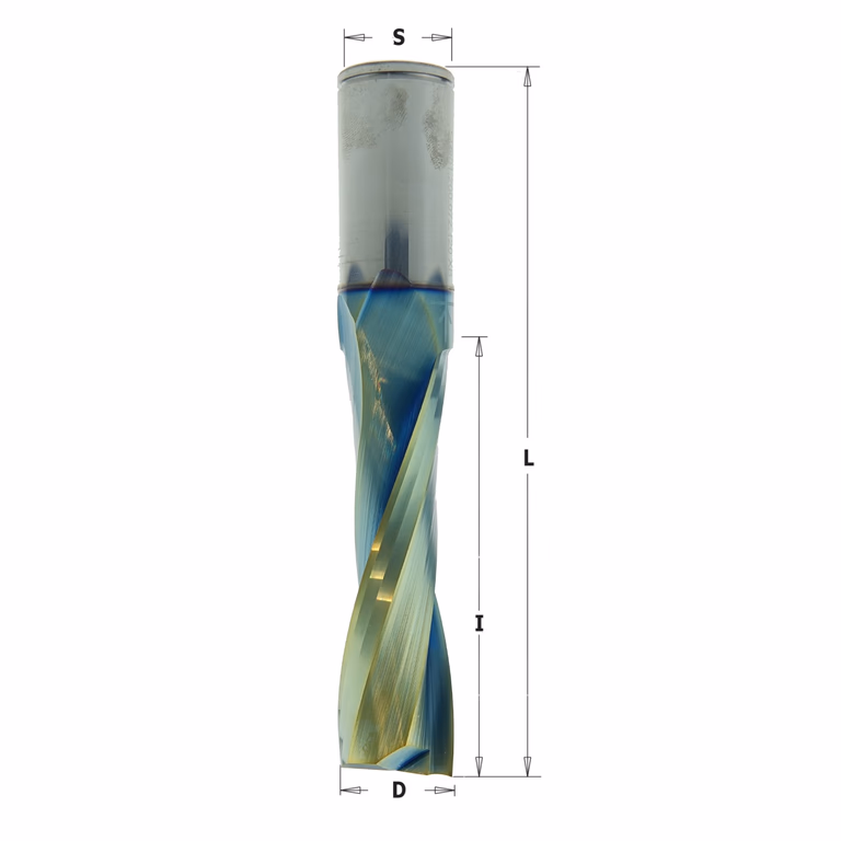 Positieve spiraalfrees, HWM + coating D=20mm S=20mm L=120mm I=72mm · 191.201.41